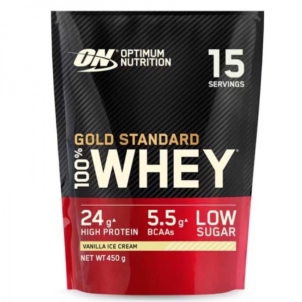 Optimum Nutrition Gold Standard Whey Protein 450g Vanilla BBE 03/2024