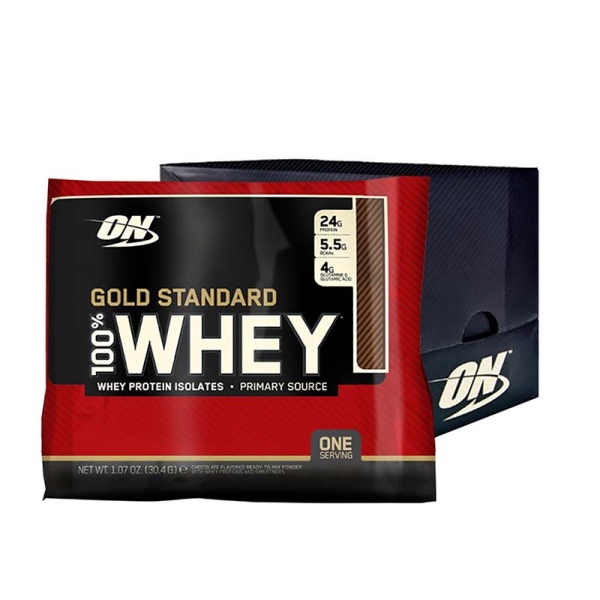 Optimum Nutrition Gold Standard Whey Protein - 24 x 30g Sachets