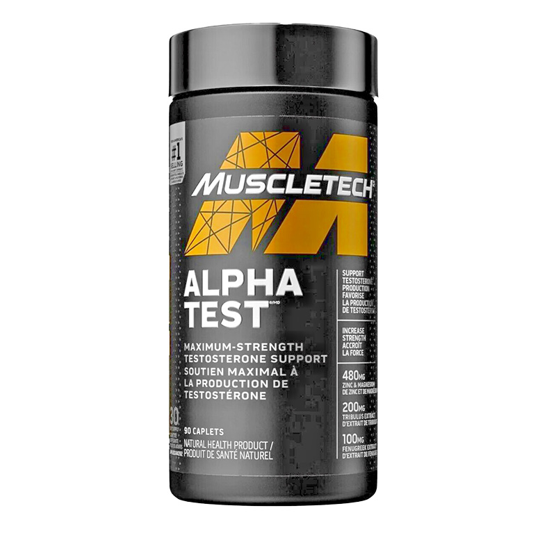 Muscletech Alpha Test 120 Capsules