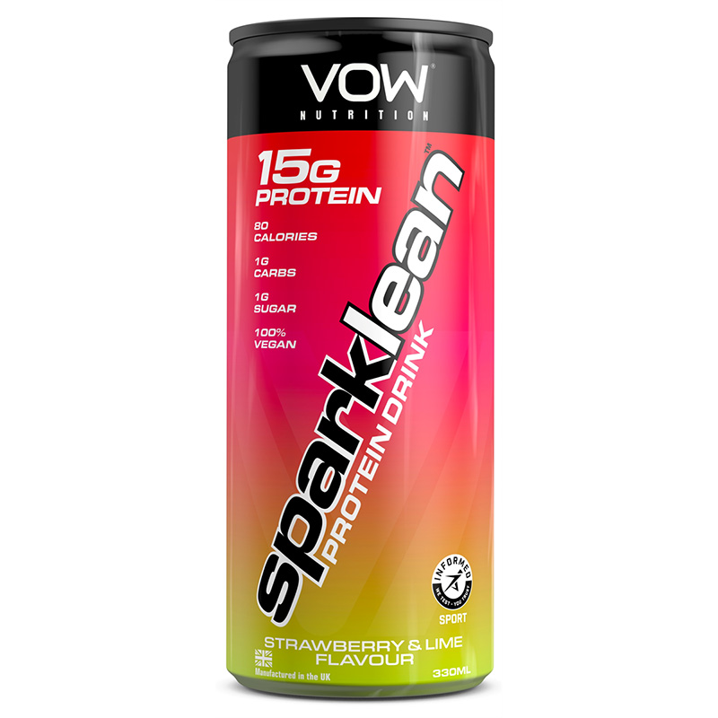 VOW Nutrition Sparklean Protein Drink 12x330ml